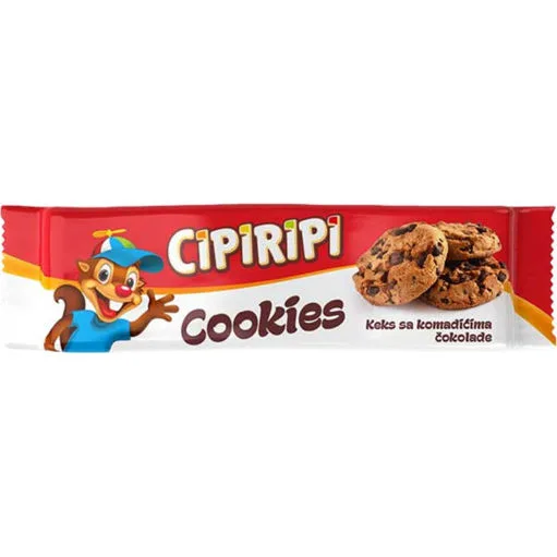 Keks Cookies Sa Čokoladom Cipiripi 150 g