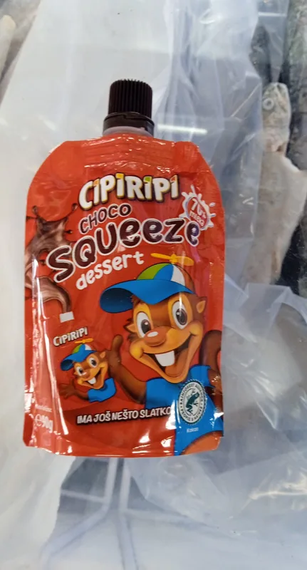 Cipiripi Choco Squeeze Dessert 90 g