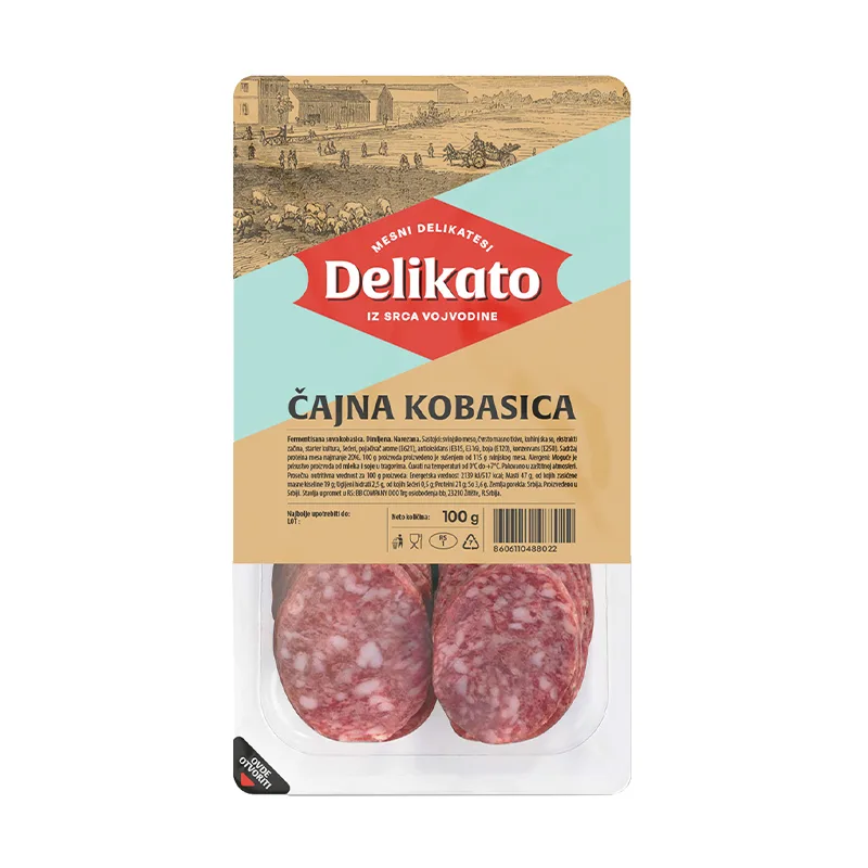 cajna kobasica slajs 100gr bb company