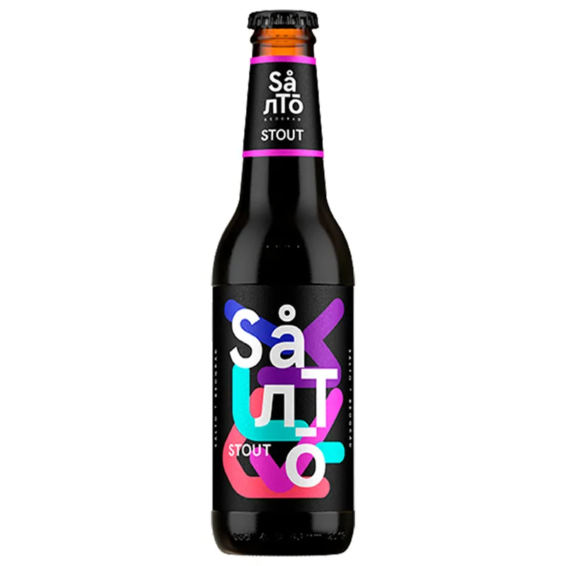 Pivo stout Salto NRB 0,33 l
