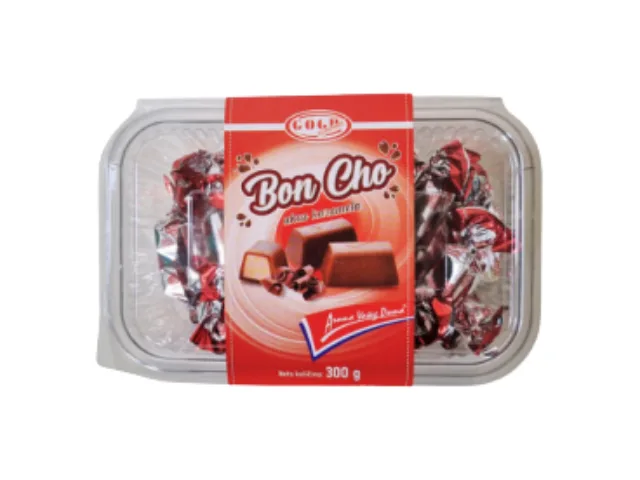 Cokoladna Bombona Bon Cho Karamela 300 g Gold