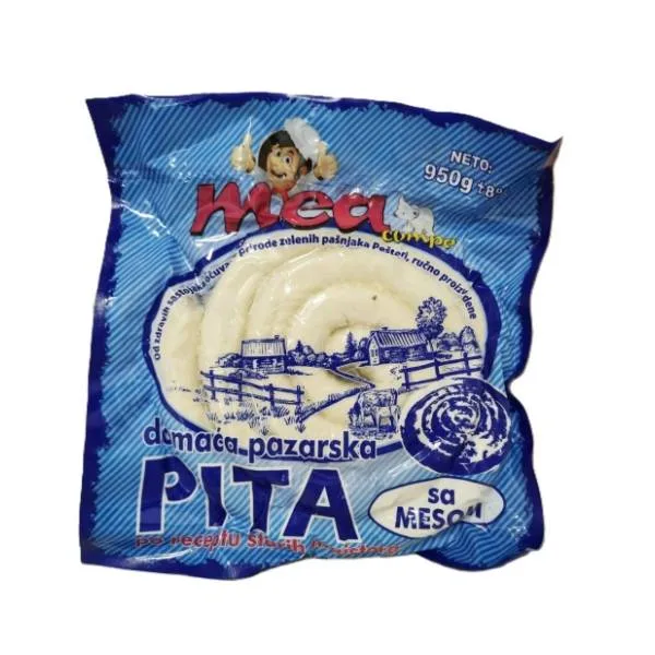 Pazarska pita sa mesom 0950 Jeni