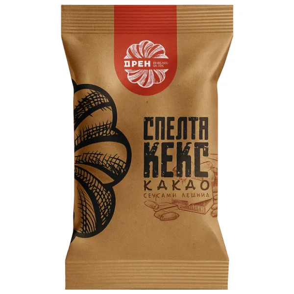 Keks Spel Kako Sec Lešnik 150 g Dren