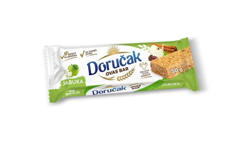 Bar Doručak Ovas Jabuka 50 g Avena