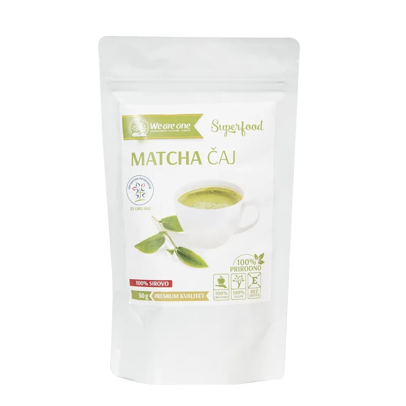 Čaj Organski Matcha 50 g We Are One