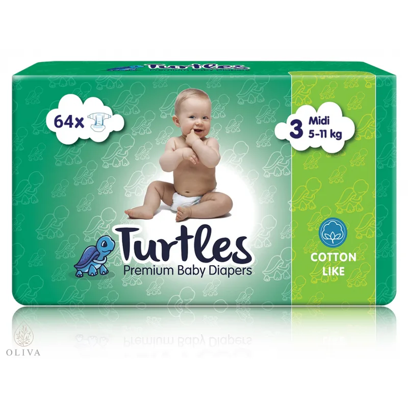 Pelene Turtles 3 Midi 5 11 kg 64/1