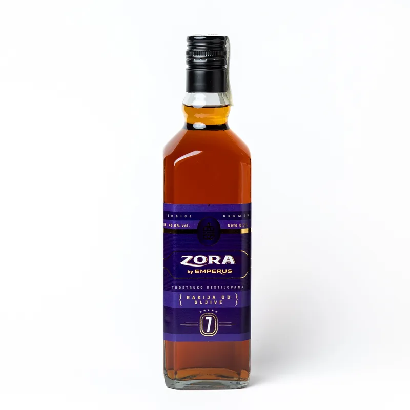 Rakija Zora Šljiva Bar 7y 0,7 l Empe