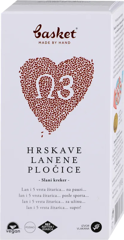 Plocice Lanene Basket 200 g