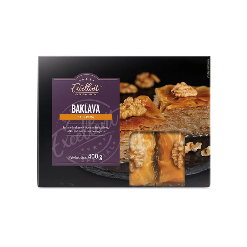 Baklava sa orahom Excellent 400 g