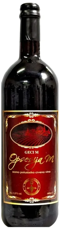 Vino Stono Poluslatko Opsesija 1 l Geci M