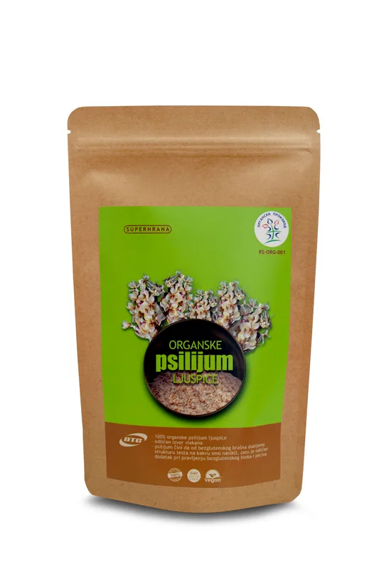 Ljuspice Organske Psilijum 100 g Dtc