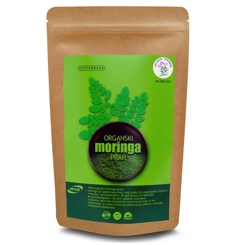 Moringa Organska U Prahu 100 g Dtc