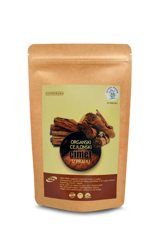 Cimet Organski Cejlonski 100 g Dtc
