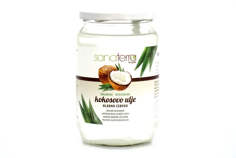 Ulje Kokosovo Organsko Devičansko Sanaterra 560 g