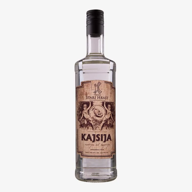 Rakija Kajsija 0,7 l Stari Hrast