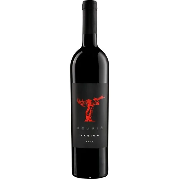 Vino crv.Aksiom vinarija Deuric 0,75 l