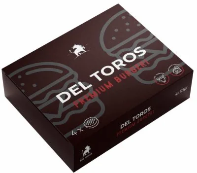 Zamrznuto Meso Burger Del Toros 4x125 g