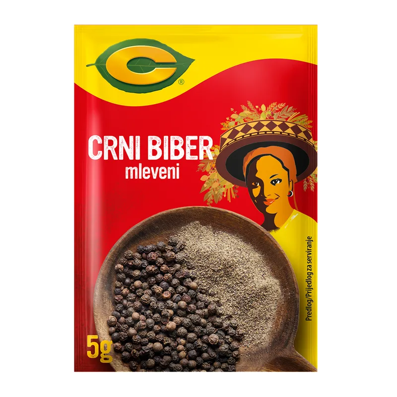 C Biber Crni Mleveni 5 g