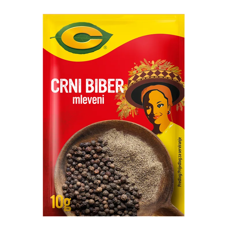C Biber Crni Mleveni 10 g -