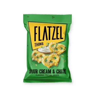 Perece Sour Cream Chive Flatzel 65 g