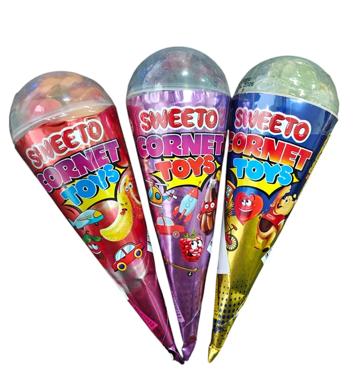 Bombone Gumene Kornet Sa Igračkom Sweeto 65 g