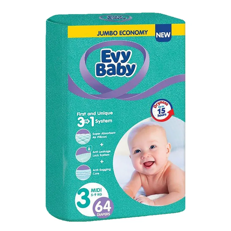 Pelene 3u1 Jumbo 3 Midi 64/1 Evy Ba