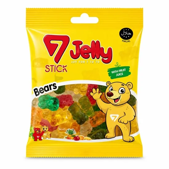 Bombone Gumene Jelly Bears Seven 100 g