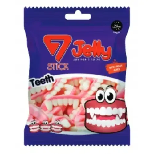 Bombone Gumene Jelly Teeth Seven 100 g