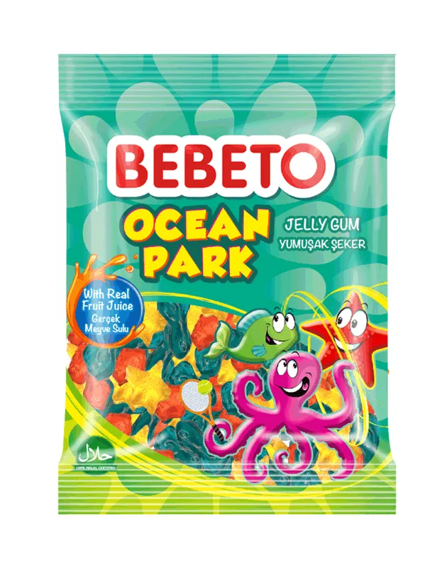Bombone Gumene Ocean Park Bebeto 80 g