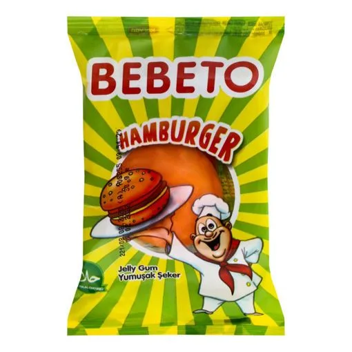 Bombone Fast Food 30 g Bebeto