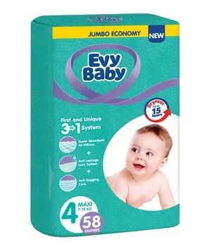 Pelene Evy Baby Jumbo 4 Maxi 8-18 kg 58/1