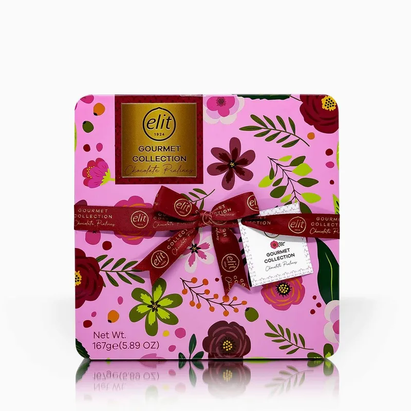 ELIT Gourment Purple tin box 167 g #10 Rim Grou
