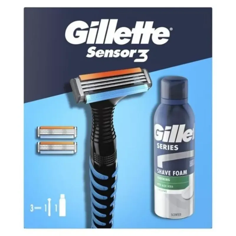 Set Sens H+3+200 ml Foam Gillette