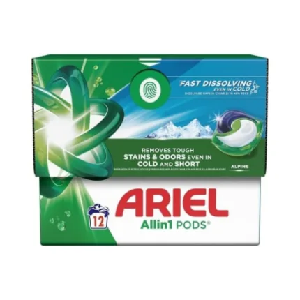 Kapsule Ariel All In One Pods Alpine 12 Pranja