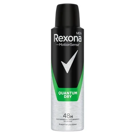 Deo Sprej Men Quantum Dry Rexona 150 ml