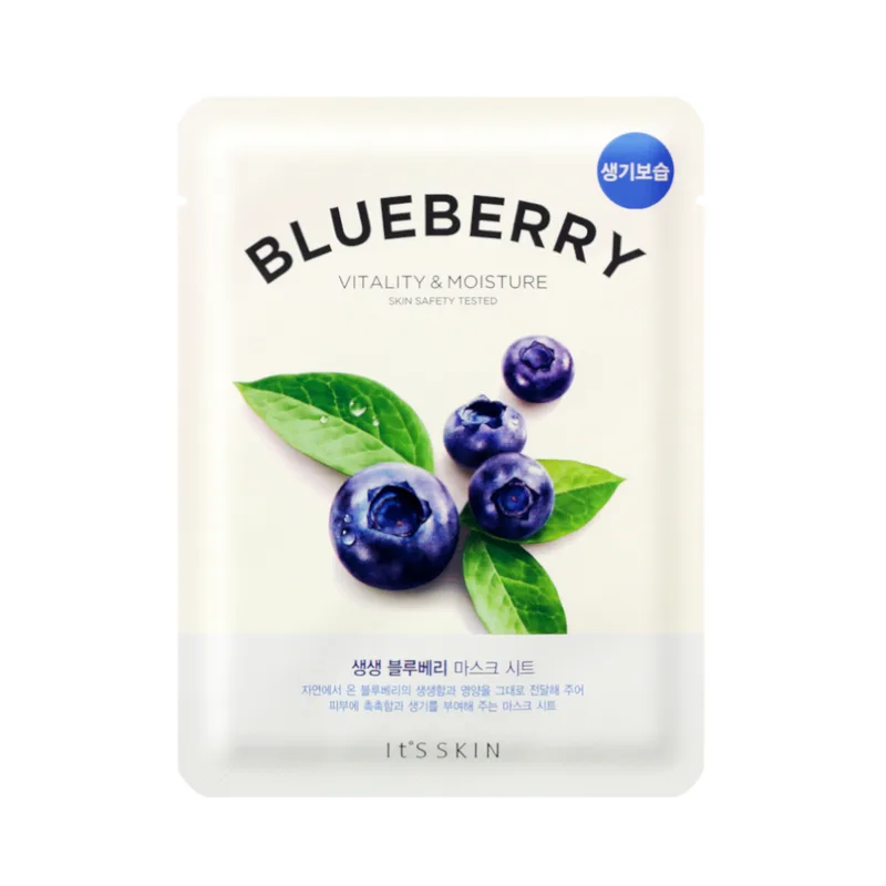 Maska Za Lice Blueber 21 g It's Skin