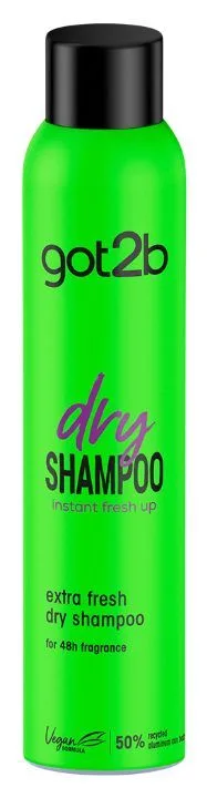 Šampon Za Suvo Pranje Kose Got2b Extra Fresh 200 ml