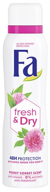 Deo Sprej Fresh&dry Pink Sorbet Fa 150 ml