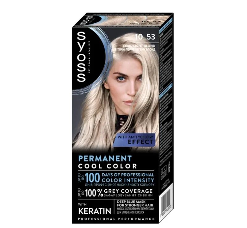 Boja Syoss 10-53 Cool Light Blond