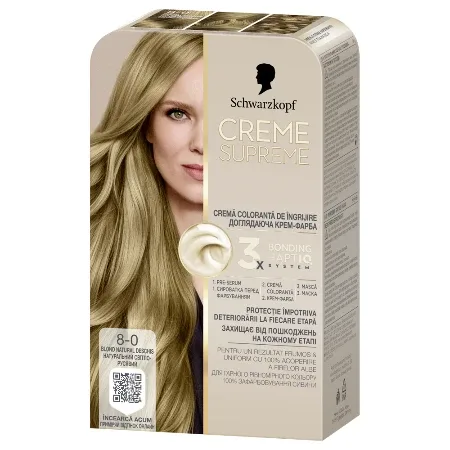 Boja Schw Cre Suprem 8-0 Nat Blonde