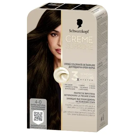 Farba Za Kosu 4-0 Natural Dark Brown Creme Supreme