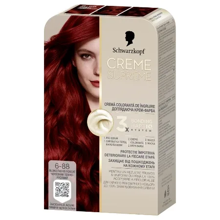 Boja Schw Cre Supr 6-88 Intense Red