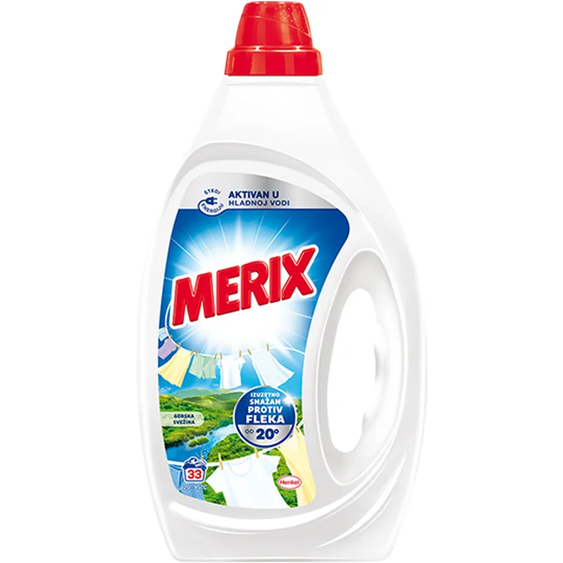 Deterdžent Tečni Merix 1485 l Gorska Svežina