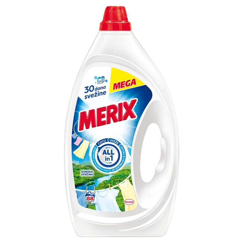 Tečni Deterdžent Za Veš Mf 88pr Merix 3,96 l