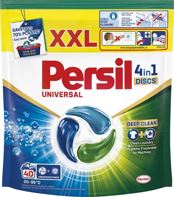Kapsule Za Veš Disc Universal Persil 40/1