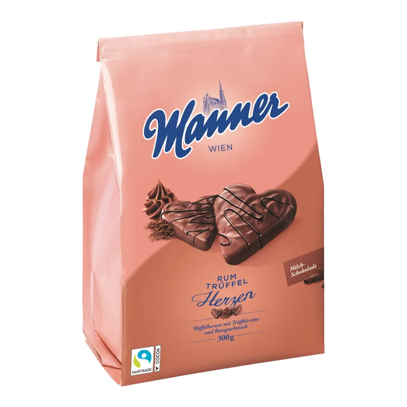 Biskvit Rum Srce 300gr Manner