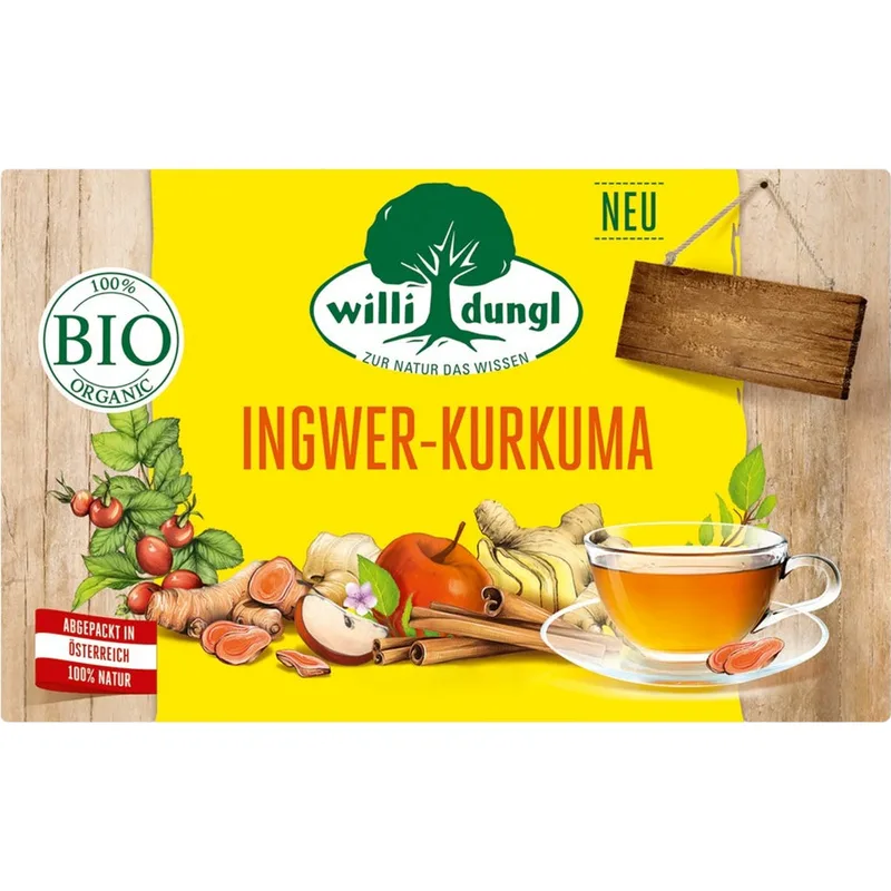 Čaj Đumbir Kurkuma 40 g Willi Dungl