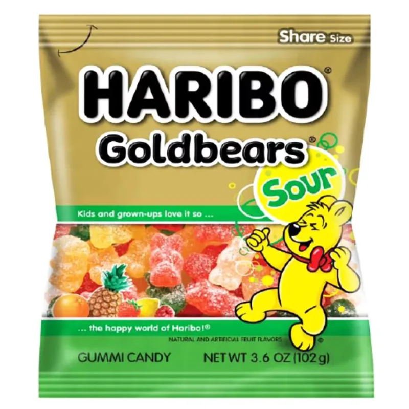 Bombone Gumene Goldbears Sour Haribo 100 g