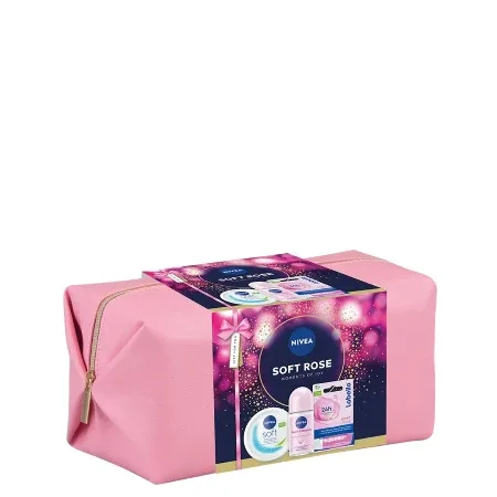 Set Nivea Ž 2025 Soft Rose Bag Xmas