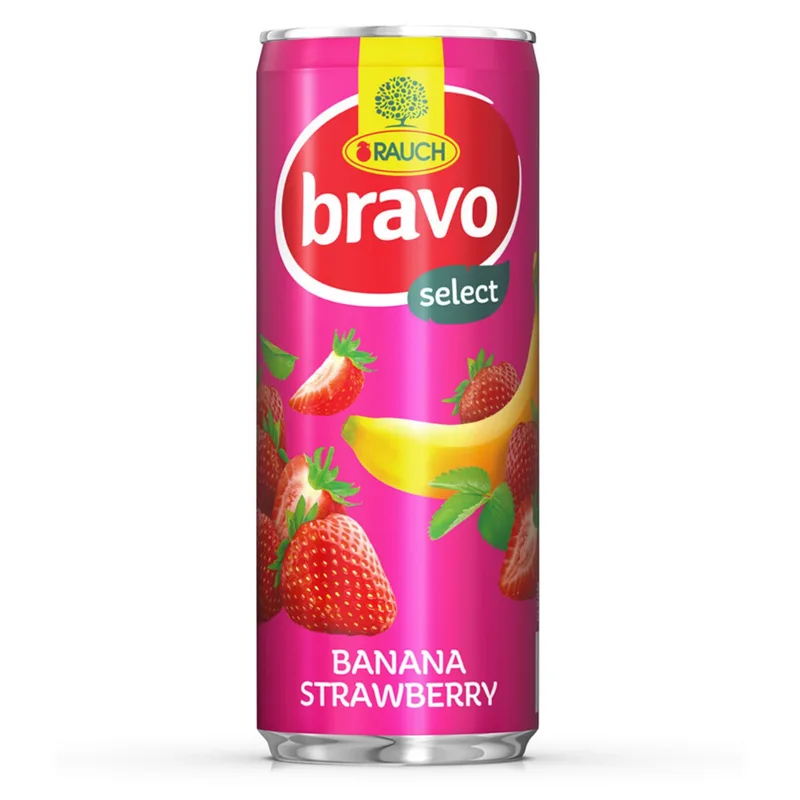 0,25 l Bravo Sok >50% Jag Banana